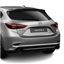 Mazda zadní spodní spojler černá, stříbrná