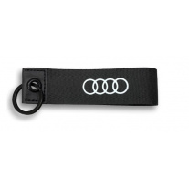 Audi přívěsek na klíče, černý