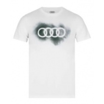 Audi pánské tričko, bílá, S