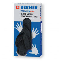 BERNER Prvotřídní jednorázové rukavice 100ks, vel. L