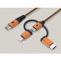 SEAT kabel 3 v 1 k nabíjení a přenosu dat USB typu C