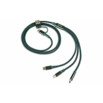 Škoda dobíjecí kabel USB 4 v 1 emerald