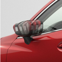 Mazda automatické sklápění zpětných zrcátek