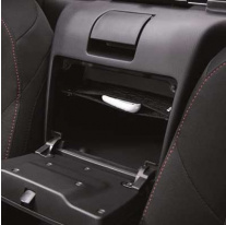 Mazda schránka mezi sedadla