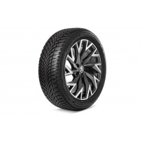 Škoda kompletní zimní kolo HELIX 19" pro Superb IV - levá strana