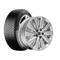 SEAT zimní kompletní kola Design 6x16 5/100/45 Arona