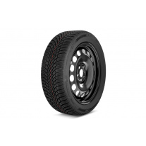 Škoda kompletní zimní kolo 16" pro Scala, Kamiq - levá strana