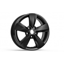 Kolo z lehké slitiny Nanuq 16" Karoq - černý , bez krytky