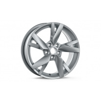 Kolo z lehké slitiny 17“ Lyra Octavia IV - stříbrné, bez krytky