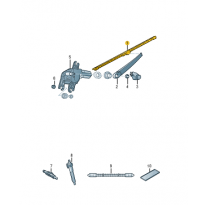 Lišta stírací Škoda (originál) 5E6955425