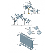 Termoregulátor Škoda (originál) 03C121110Q
