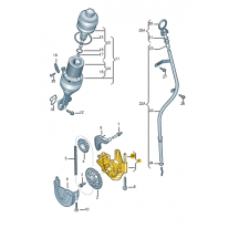 Čerpadlo olejové Škoda (originál) 03D115105G
