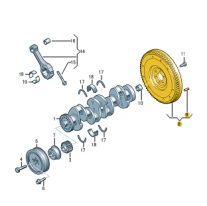 Setrvačník Škoda (originál) 03L105266CC