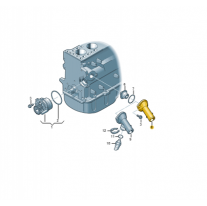 Trubkové hrdlo Škoda (originál) 045121121A