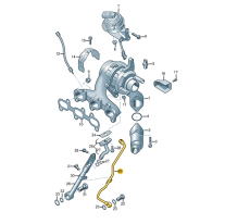 Vedení přívodní Škoda (originál) 03L145771AP