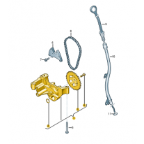 Čerpadlo olejové Škoda (originál) 045115104C