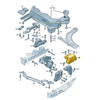 Uložení převodovky Škoda (originál) 1J0199555AK
