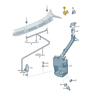 Příchytka Škoda (originál) 6Y0971842