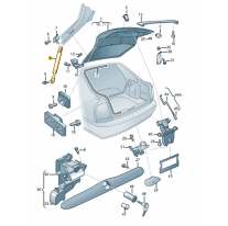Podpěra plynová Škoda (originál) 1U6827550E