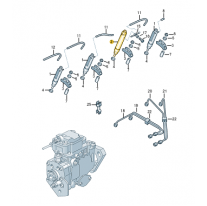 Úplná vstřikovací tryska Škoda (originál) 038130202E