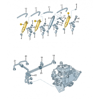 Úplná vstřikovací tryska Škoda (originál) 028130203F