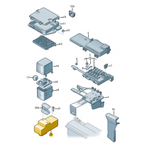 Řídící jednotka pro větrák Škoda (originál) 1J0919506L