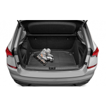Koberec oboustranný gumový do kufru Škoda Kamiq 2019+