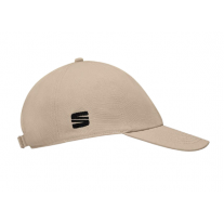 SEAT kšiltovka z bio bavlny béžová